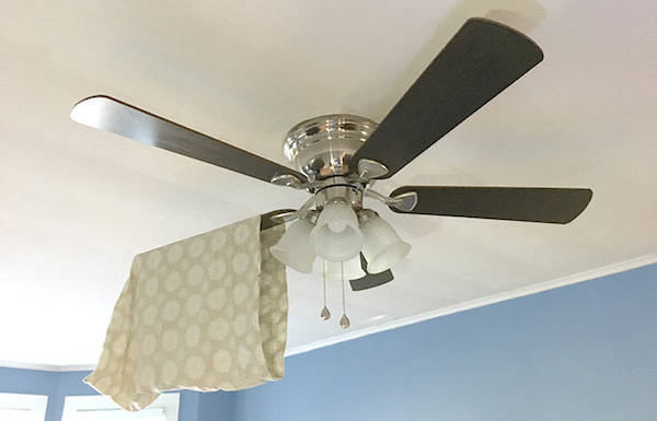 Use a Pillowcase to Dust Your Ceiling Fan
