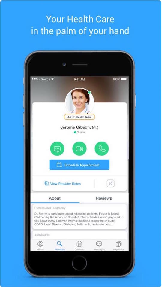 Medical Android and iPhone Apps Salus Telemedicine