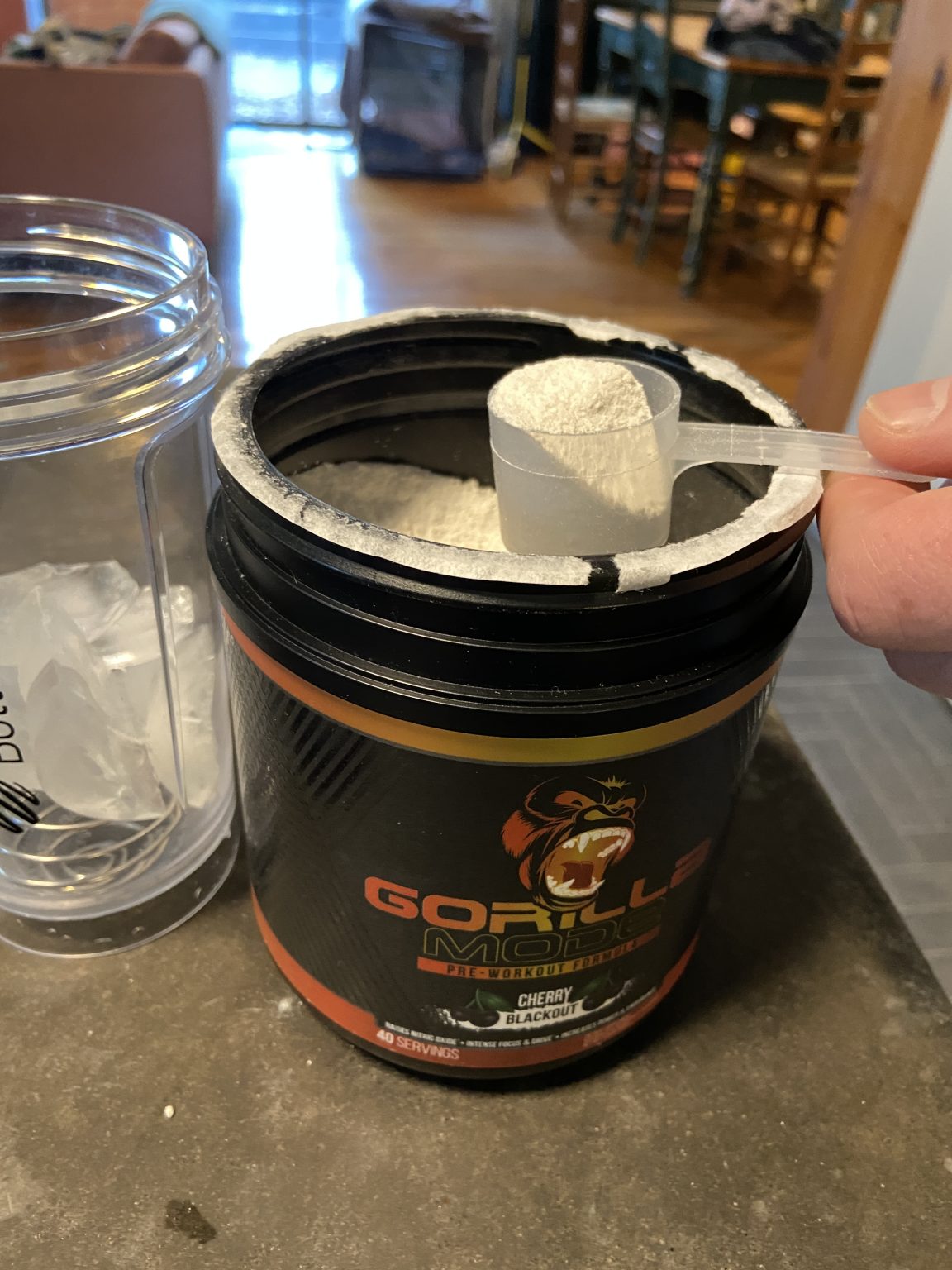 Gorilla Mode Pre Workout Drink Supplement Review Brainz