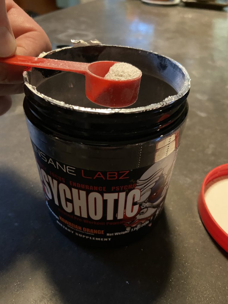 Psychotic Pre Workout Drink Supplement Review – Brainz